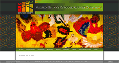 Desktop Screenshot of mgok-zawichost.pl
